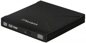 Aluratek AEOD100F Usb 2.0 External Slim Multi-format 8x Dvd Writer Wit