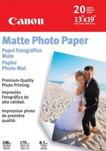 Canon 7981A011 Matte Photo Paper 13 X 19 In - 20 Sheets - For Pro9500,