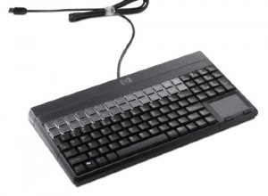 Hp  Hp Usb Pos Keyboard Wired Keyboard 106-key 28 Buttons Qwerty Touch