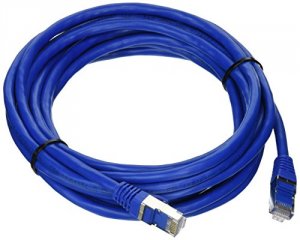 C2g 27261 14ft Cat5e Molded Shielded (stp) Network Patch Cable - Blue