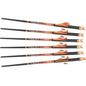 Ravin R138 .003 Accuracy 400 Grains Carbon Arrows - 6 Pack