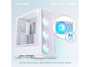 Phanteks PH-EC360ATG_DMW02 Case  Ph-ec360atg_dmw02 R