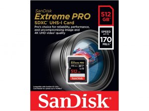 Sandisk SDSDXXY-512G-GN4IN Flash 512g|sd Sdsdxxy-512g-gn4in R