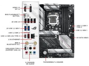 Asus ROG STRIX B560-A GAM WIFI Rog Strix B560-a Gaming Wifi Socket Lga