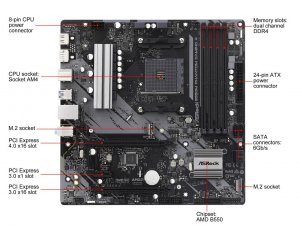 Asrock B550M PHANTOM GAM 4 Mb |b550m Phantom Gaming 4 R