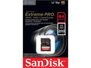 Sandisk SDSDXXU-064G-GN4IN Flash 64g|sd Sdsdxxu-064g-gn4in R