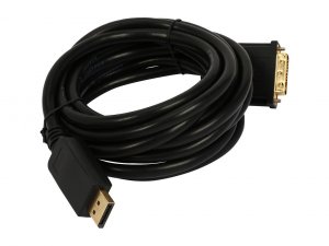 Rosewill CL-DP2DVI-10-BK 10ft Displayport To Dvi-d Adapter Cable