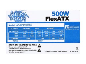 Athena AP-MFATX50P8 Srv Psu Athena| Ap-mfatx50p8 %