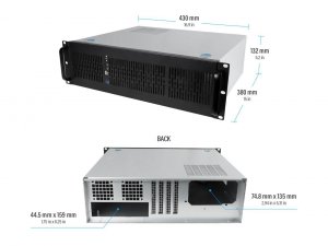 Rosewill RSV-Z3100U Rsv-z3100u 3u Rackmount Server Case