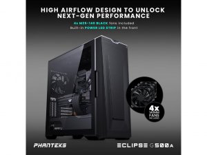 Phanteks PH-EC500GA-BBK01 Case  Ph-ec500ga-bbk01 R