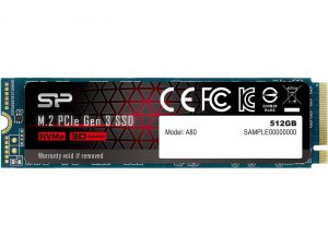 Silicon SP512GBP34A80M28 Ssd 512g|sp  R