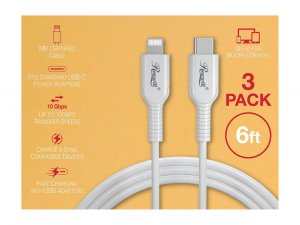 Rosewill RCCC-21006 Usb-c To Lightning Fast Charger Cable - 3 Pack