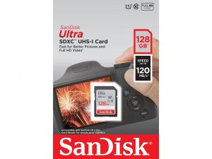 Sandisk SDSDUN4-128G-GN6IN Flash 128g|sd Sdsdun4-128g-gn6in R