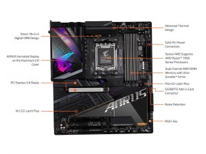 Gigabyte X670E AORUS XTREME X670e Aorus Xtreme Am5 Eatx Motherboard