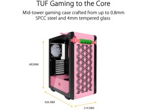 Asus 90DC0046-B40000 Case  | Gt301 Tuf Gaming Casepinkhandle R