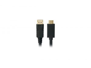 Omni DP-10-HDMI 10ft Displayport To Hdmi Cable - Black