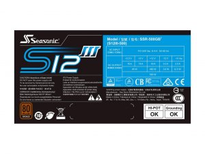 Seasonic S12III-500GB Psu  500w S12iii-500gb R