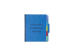 Pendaflex SER-1-BL Vertical Personnel Folders, Blue, Letter Size