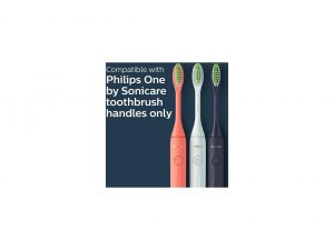 Sonicare BH1022/04 Philips One By  Midnight Blue Brush Heads - 2 Pack