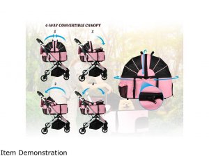 Rosewill RPPS-22001P Pet Stroller  Rpps-22001p R