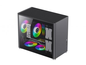 Gamemax Spark Case  |  Black Rt