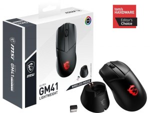 Msi CLUTCHGM41LW Mouse  Clutch Gm41 Lightweight Wireless Omron 60m Usb