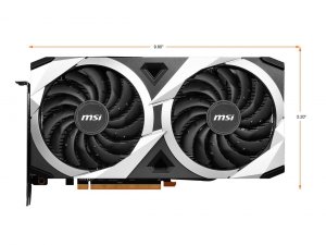 Msi R6750XTM2X12C Video Card  Rx 6750 Xt Mech 2x 12g Oc 12gb Gddr6 Ret