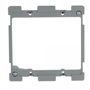 Onq 0108-0942 2 Gang Low Voltage Face Mount Bracket - Quick Click Desi