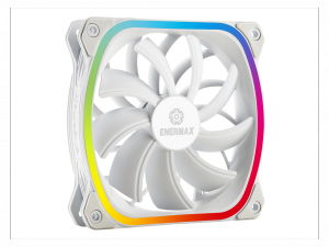 Enermax UCSQARGB12P-W-BP3 Squa Rgb Argb 120mm Pwm Fan - White (3-pack)