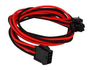 Phanteks PH-CB8V_BR Premium Extension Cable - Blackred