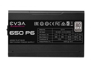 Evga 220-P6-0650-X1 650w G5 Power Supply - 80 Plus Gold Certified