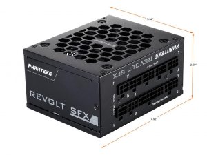 Phanteks PH-P750PSF Ps Ph-p750psf Revolt Sfx 750w 80+ Platinum Fully M