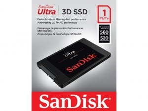 Sandisk SDSSDH3-1T00-G26 Solid State Drive Ultra 3d, 1tb, Sdssdh3-1t00