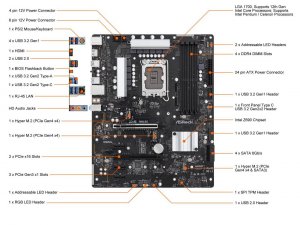 Asrock Z690 Phantom GMING 4 Z690 Phantom Gaming 4 Motherboard