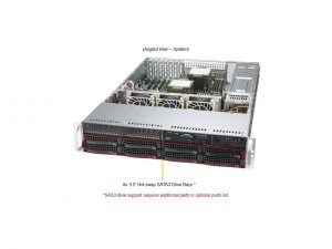 Supermicro SYS-620P-TRT(3YR) Sv Sys-620p-trt(3yr) 2u Xeon Socket P+ Lg