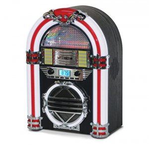 Naxa VDTJ-1500-BK Victor Desktop Bt Jukebox