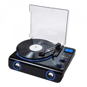 Naxa VHRP-1200-BK Victor 5 In 1 Turntable System