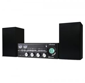 Naxa VDTS-4400-SL Victor Desktop Cd Stereo Bt