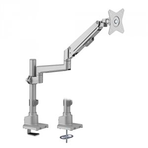 Relaunch MI-6771 Full Motion Single Monitor Desk Mount, Height Adjusta