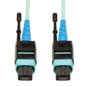 Tripp N846-05M-24-P 5m Mtpmpo Patch Cable 24 Fiber 100gbe Aqua Om3 Ple