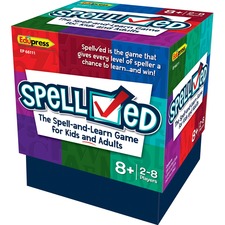 Teacher TCR EP66111 Spellchecked Card Game - Educational - 2 To 8 Play