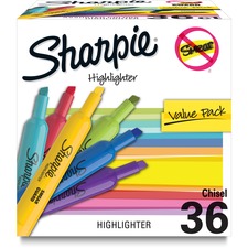 Newell SAN 2157487 Sharpie Accent Highlighter - Chisel Marker Point St