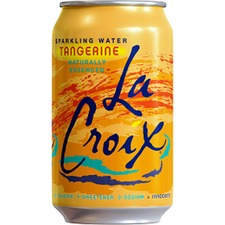 National LCX 40106 Lacroix Tangerine Flavored Sparkling Water - Ready-