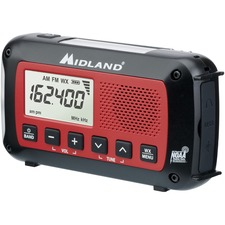 Midland ER40 Emergency Crank Radio - For Emergency With Noaa All Hazar