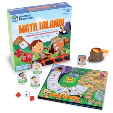 Learning LRN LER5025 Math Island! Addition Amp; Subtraction Game - Edu