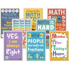 Teacher TCR P176 Math Fun Posters - 11