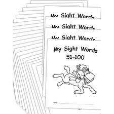 Teacher TCR EP62143 My Own Books Sight Words Pack Printed Book - Book