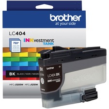 Original Brother LC404BKS Inkvestment Lc404bk Standard Yield Inkjet In