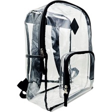 Sparco SPR 61617 Carrying Case (backpack) Multipurpose - Clear - Polyv