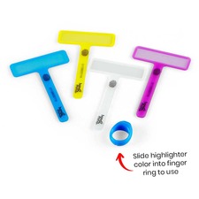 Learning LRN 91497 Fingerfocus Highlighter Class Kit - Skill Learning: